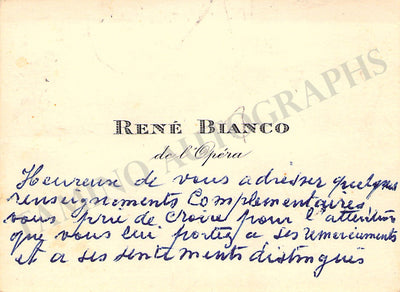 Bianco, Rene (I)
