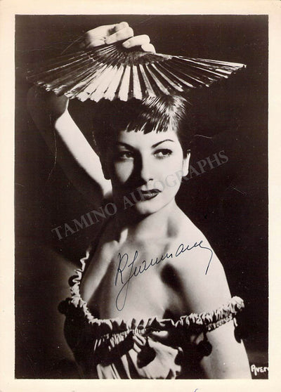Jeanmaire, Zizi - Signed Photograph