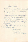 Luguet, Rene - Set of 3 Autograph Letters Signed