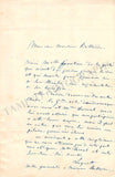 Luguet, Rene - Set of 3 Autograph Letters Signed