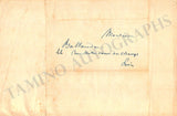 Luguet, Rene - Set of 3 Autograph Letters Signed