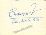 Odnoposoff, Ricardo - Signed Album Page 1953