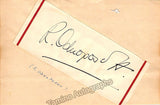Odnoposoff, Ricardo - Signed Album Page 1953
