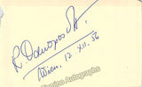 Violinists - Lot of 15 Signed Cards & Album Pages