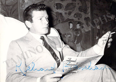 Basehart, Richard - Signed Photograph