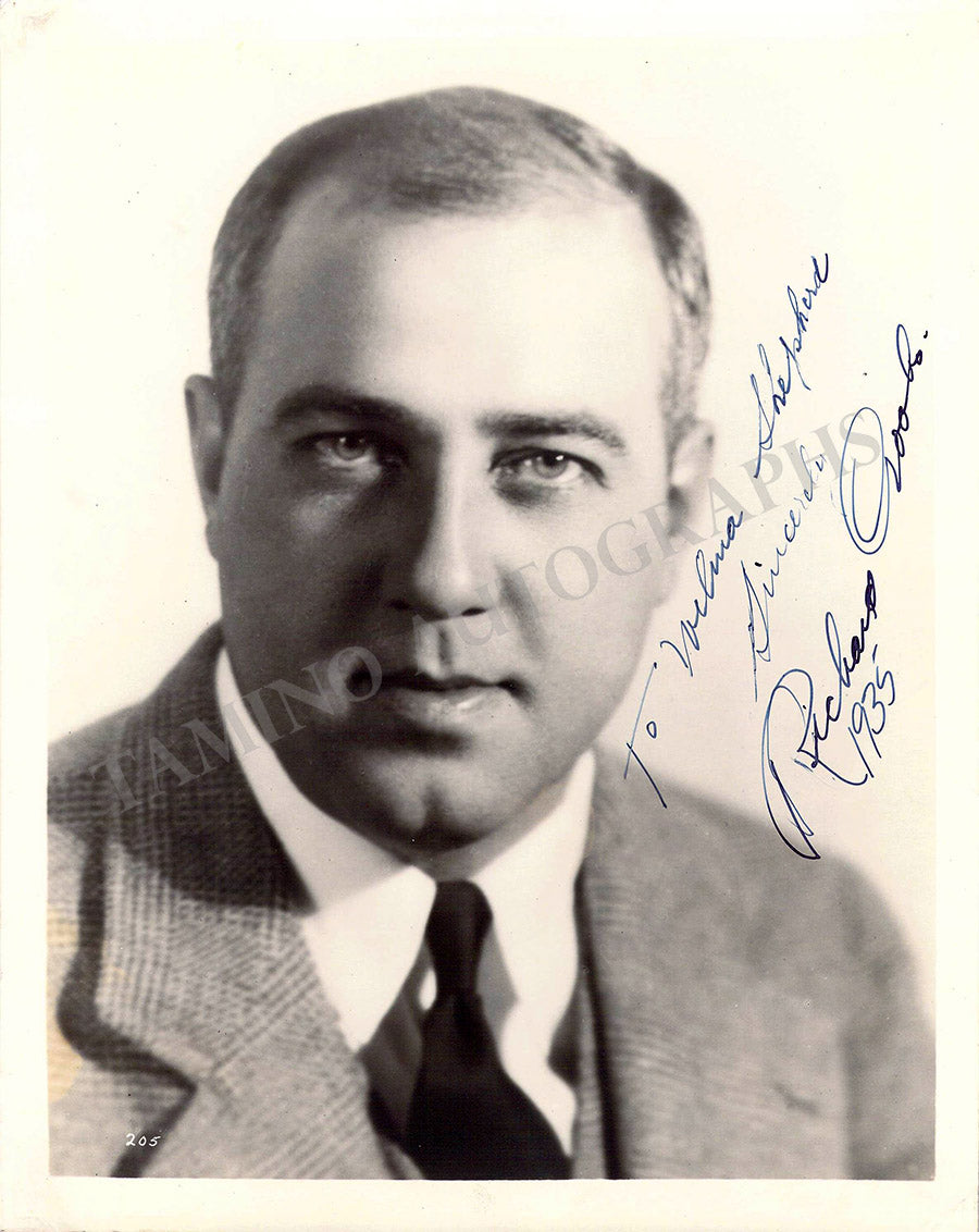 Richard Rooks CROOKS, Richard (Various Autographs)