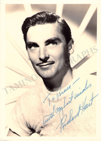 Hart, Richard - Signed Photograph