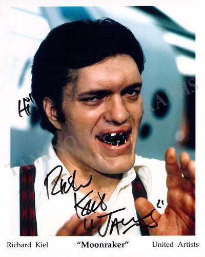 Kiel, Richard - Signed Photograph in "Moonraker"