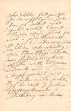 Sahla, Richard - Autograph Letter Signed 1895
