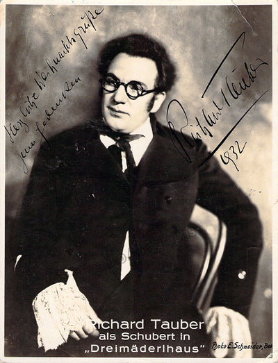 Tauber, Richard - Various Autographs