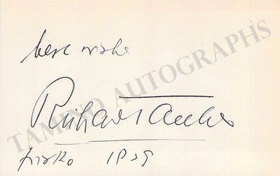 Tauber, Richard - Signed Card 1935