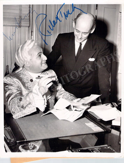 Tucker, Richard - Bing, Rudolf - Signed Photograph