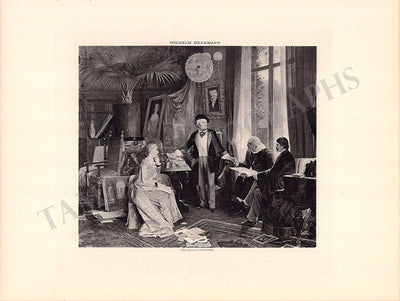 Wagner, Richard - Vintage Engraving
