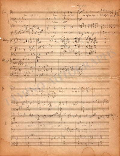 Signed Manuscript