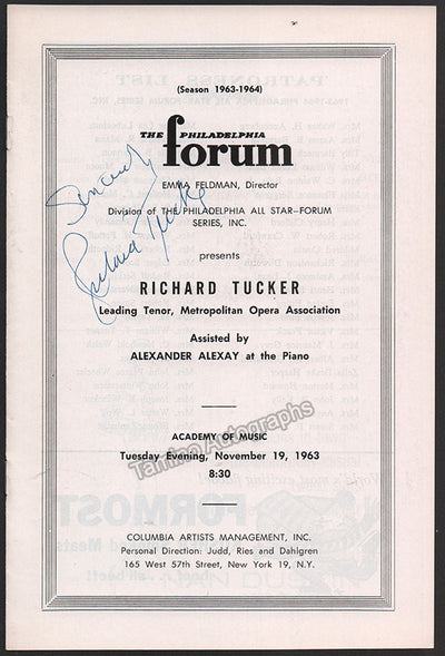Richard Tucker (1963)