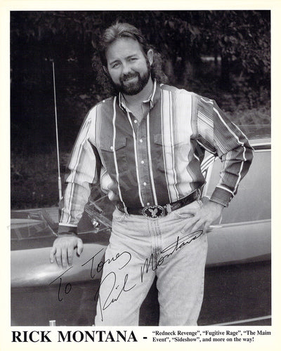Montana, Rick - Signed Photograph