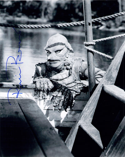 Browning, Ricou - Signed Photograph in "Creature from the Black Lagoon"