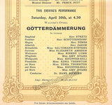 ROH Covent Garden - Set of 4 Program Clips Der Ring des Nibelungen 1910