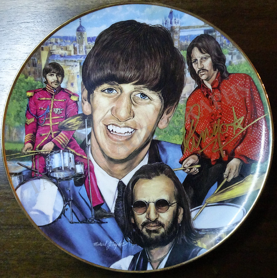 Starr, Ringo - The Beatles Signed Plated