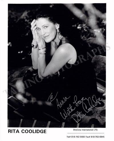 Coolidge, Rita - Signed Photograph