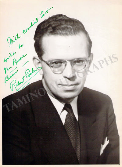 Baker, Robert - Signed Photograph