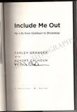 Granger, Farley - Signed Book "Include Me Out"