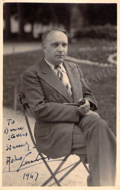 Casadesus, Robert - Signed Photograph 1947