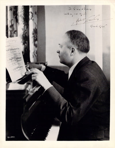 Casadesus, Robert - Signed Photograph 1945