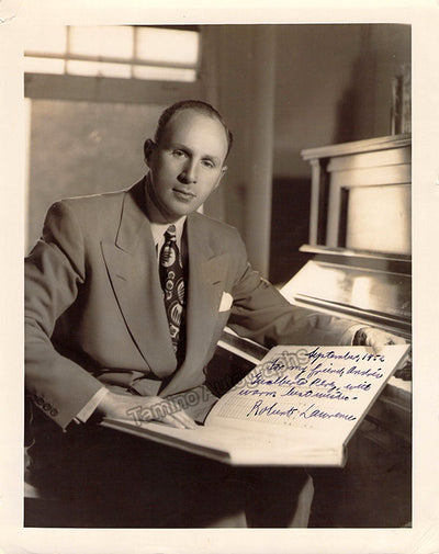 Lawrence, Robert - Signed Photograph