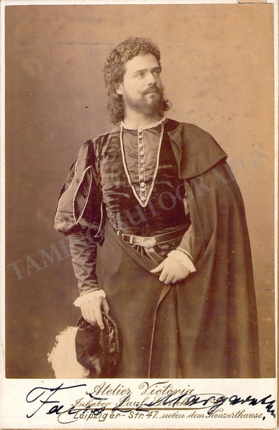 Philipp, Robert - Autograph Cabinet Photo