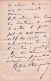 Planquette, Robert - Autograph Letter Signed 1886