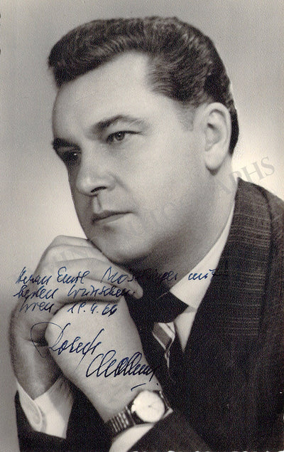 Schollum, Robert - Signed Photograph 1966