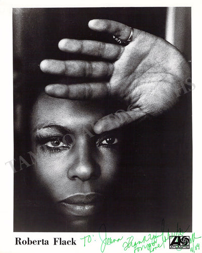 Flack, Roberta - Signed Photograph 1984