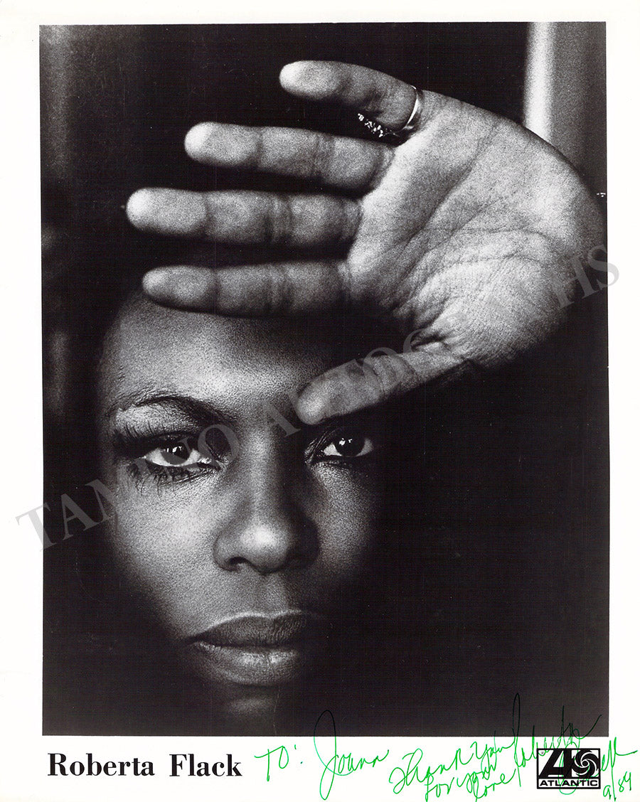 Flack, Roberta - Signed Photograph 1984