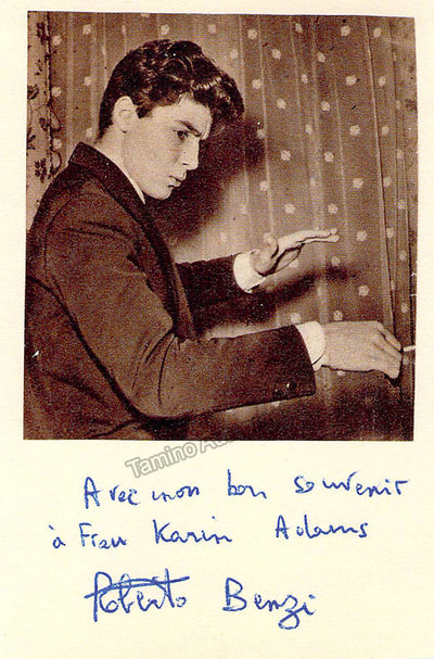 Benzi, Roberto - Various Autographs
