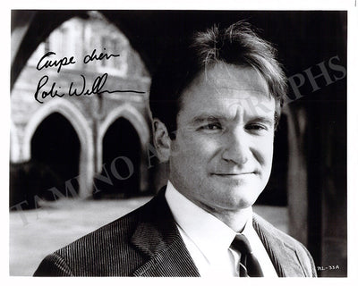 Williams, Robin - Signed Photograph in "Dead Poets Society"