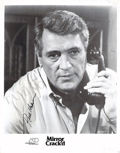 Hudson, Rock - Signed Photograph in "Mirror Crack'd"