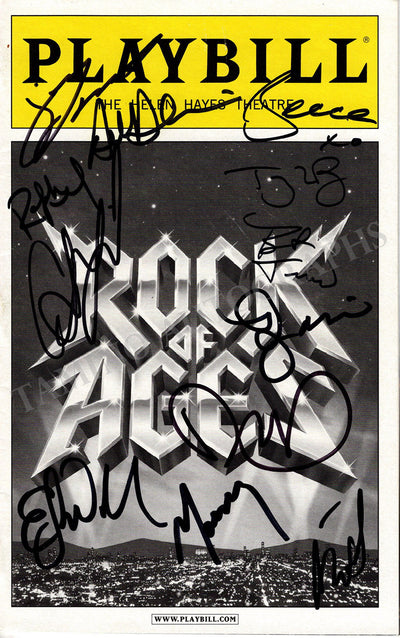Rock of Ages - Signed Broadway Playbill