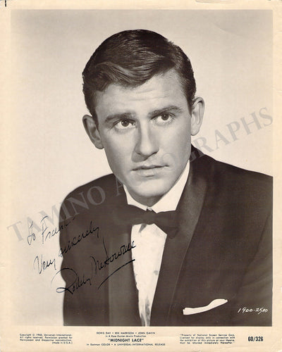 McDowall, Roddy - Signed Photograph in "Midnight Lace"