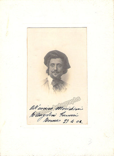 Angelini-Fornari, Rodolfo - Signed Photograph