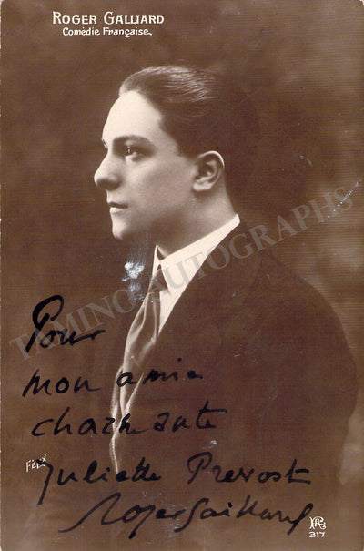 Gaillard, Roger - Signed Photograph