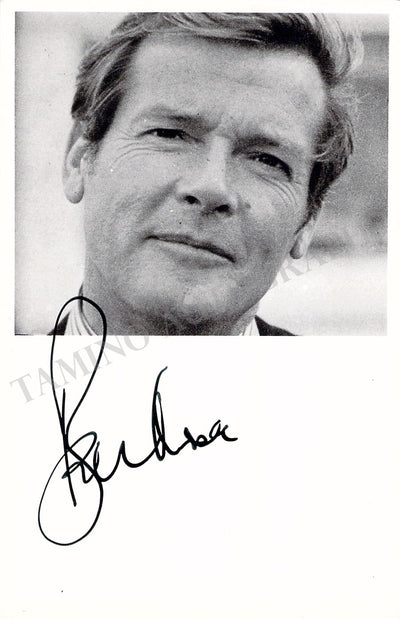 Moore, Roger - Signed Photograph