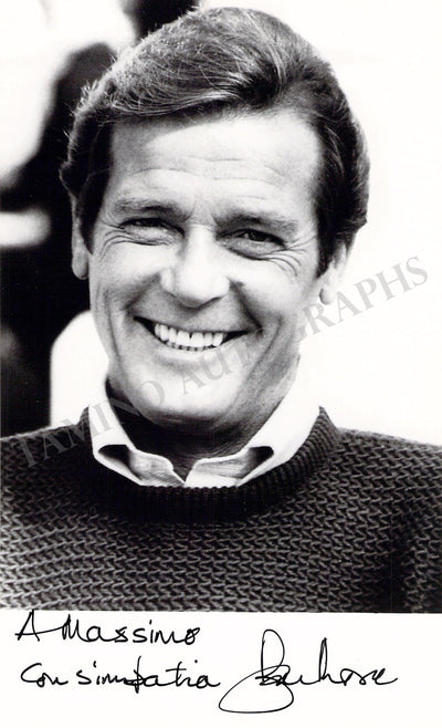 Moore, Roger - Signed Photograph