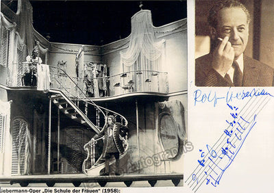 Signed Scene and Photo