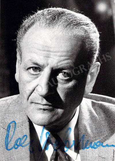 Liebermann, Rolf - Various Autographs