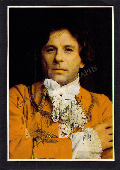 Polanski, Roman - Signed Photograph in Amadeus 1984