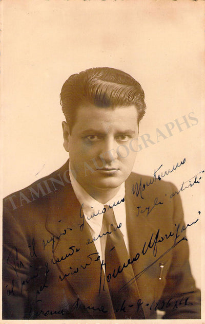 Morisani, Domenico Romeo - Signed Photograph 1936