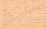 Pantaleoni, Romilda - Autograph Letter Signed 1886