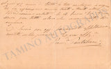Pantaleoni, Romilda - Autograph Letter Signed 1886