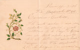 Pantaleoni, Romilda - Autograph Letter Signed 1886